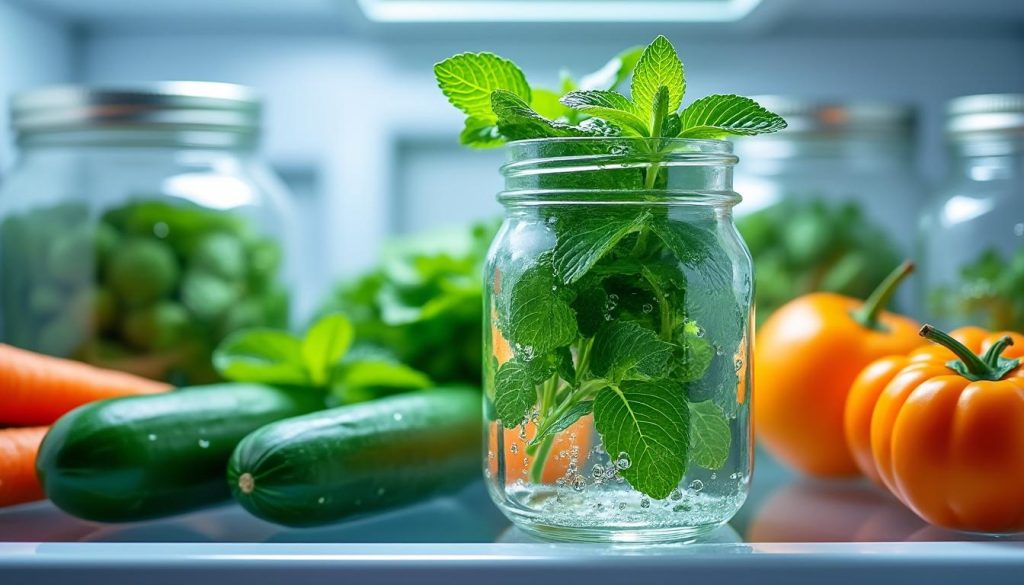 découvrez nos astuces simples pour conserver la menthe fraîche plus longtemps au réfrigérateur et profiter de son arôme toute la semaine.