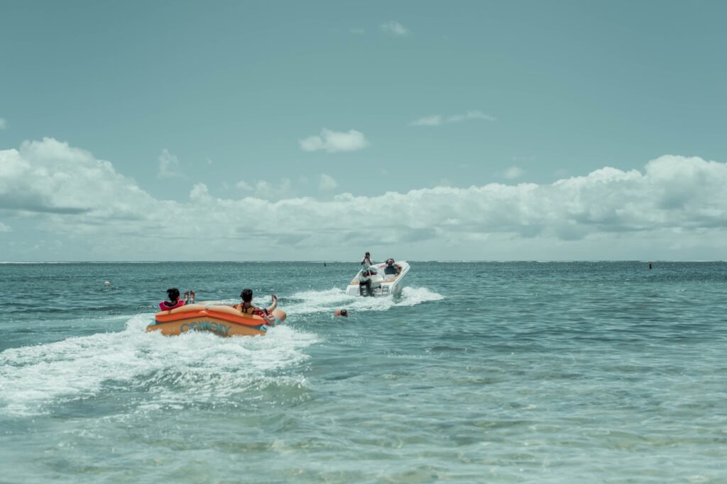 Day with full of water sports at Mauritius