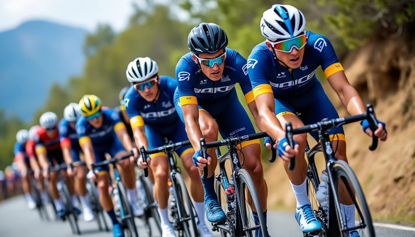 cyclisme : léo bisiaux critique la stratégie adoptée par les adversaires de paul seixas lors du tour d'auvergne, suscitant de nombreuses réactions dans la course.