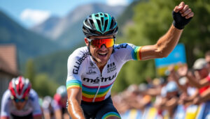 anthon charmig remporte la 2e étape du tour auvergne-rhône-alpes et s'empare du maillot de leader au classement général.
