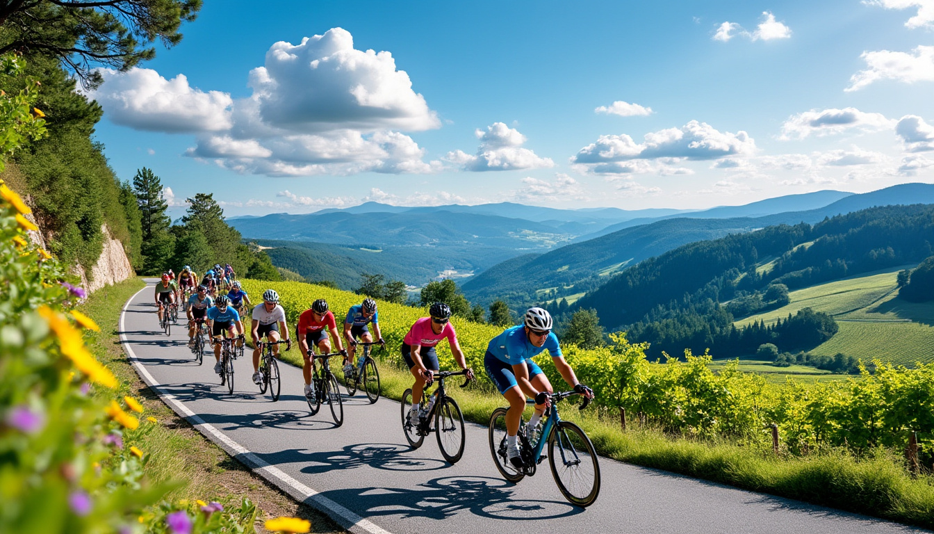 découvrez l'heure et la chaîne tv pour suivre en direct la 1ère étape du tour auvergne-rhône-alpes et ne rien manquer du nouveau parcours.