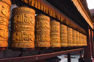 Prayer Wheels in Swayambhunath (aka Monkey Temple).
