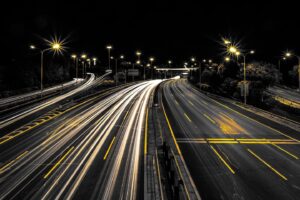 Night highway