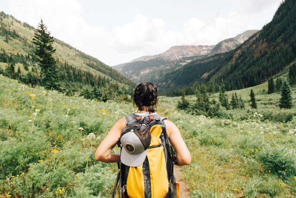 Adventure in the mountains