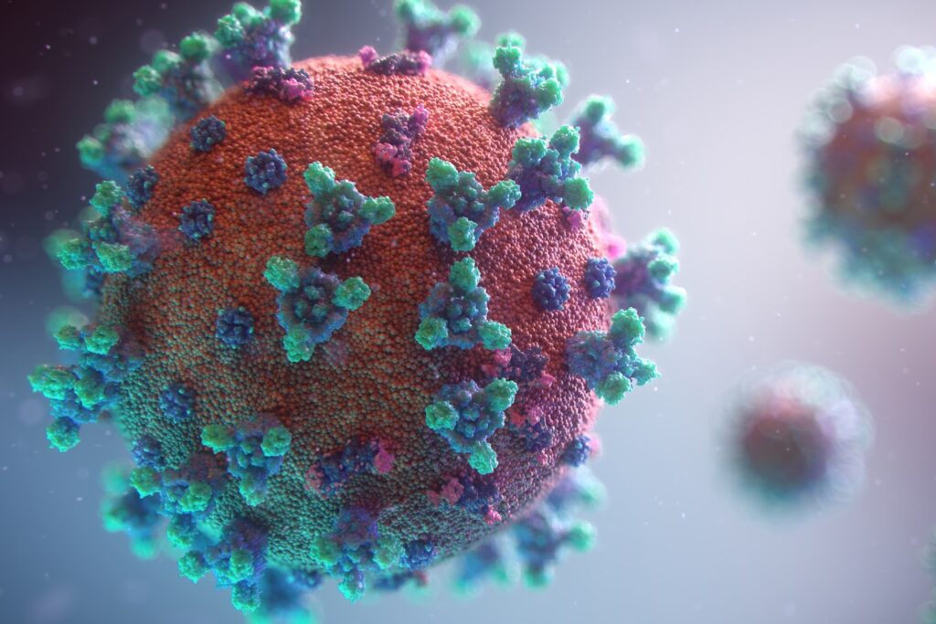 New visualisation of the Covid-19 virus