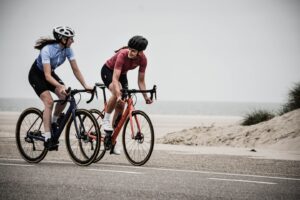 Girls on Fons racebikes